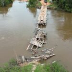 Ponte usada por invasores da TI Apyterewa é destruída em São Félix do Xingu, no Pará