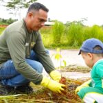 Crianças de escola infantil ajudam no Plano de Arborização de Altamira (PA)