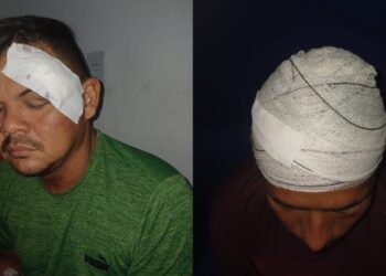 As vítimas foram levadas ao Pronto Socorro Municipal — Foto: Divulgação