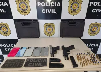 Material apreendido durante a operação. (Divulgação/ PCPA)