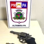PM apreende arma de fogo e recupera objetos furtados em Altamira (PA)