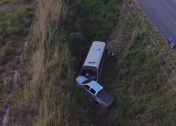 Acidente ocorreu na BR-155, no sudeste do Pará. — Foto: Reprodução / Redes sociais