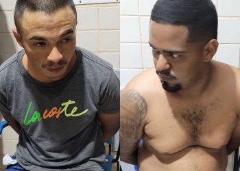 Dupla foge de delegacia após ser presa em Itaituba, no Pará. — Foto: Reprodução / Polícia