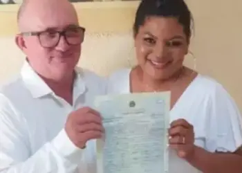 Casal que morreu no acidente (Imagem: Folha do Progresso)