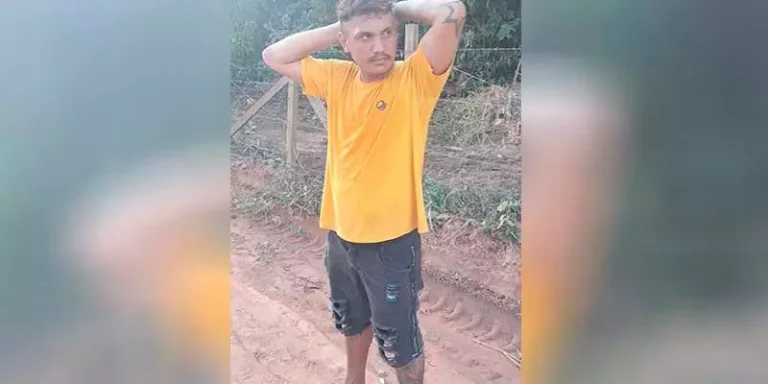 Imagem mostra Jonathan Duarte Malheiros, o suspeito preso pela polícia. (Foto: Reprodução | O Impacto)