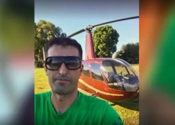 Piloto de helicóptero morre após aeronave se envolver em acidente e cair no Pará — Foto: Reprodução/Redes Sociais