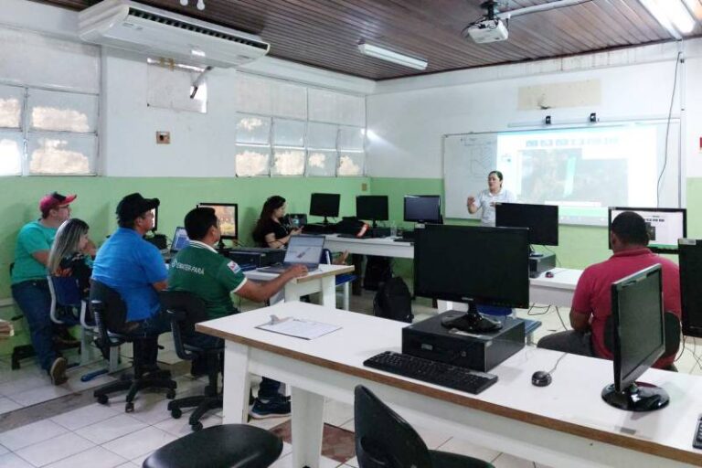 Os técnicos foram capacitados para apoiar os agricultores na regularização ambiental