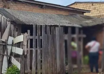 Registro do local onde o crime aconteceu. (Reprodução / Redes sociais)