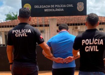 Homem é preso em flagrante por lesão corporal, em Medicilândia