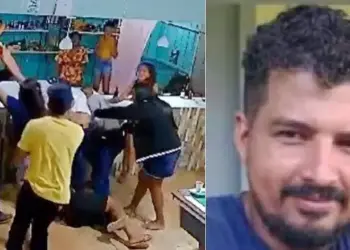 Local onde ocorreu o homicídio (Foto: Correio de Carajás)