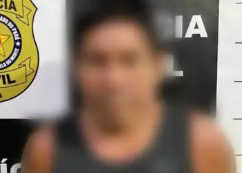 Preso em ação policial em Trairão, no Pará. (Foto: Polícia Civil)