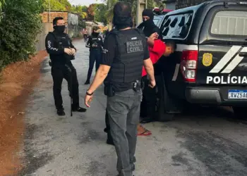 Polícia Civil prendeu quatro suspeitos de integrarem facção criminosa e ameaçarem empresários e políticos em Barcarena. (Divulgação Polícia Civil)