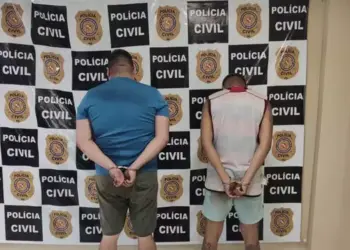 Dois integrantes de facção criminosa foram presos em Igarapé-Miri, nesta quarta-feira (18/9). (Divulgação PCPA)