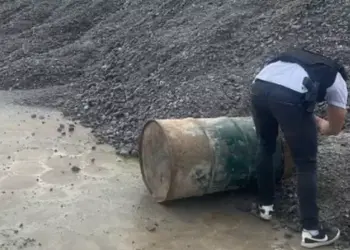 O corpo da vítima foi encontrado em março de 2023, com múltiplas marcas de facadas, dentro de um tambor em uma empresa de terraplenagem localizada na Vila do Conde. (Reprodução)