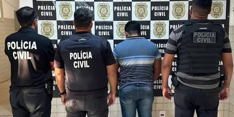 Edson de Sousa Gomes foi preso nove anos após supostamente ter atirado dentro de boate no Sul do Pará. (Divulgação / Polícia Civil)