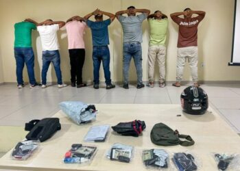 Sete pessoas são presas em flagrante por fraude em concurso público — Foto: PC/Ascom