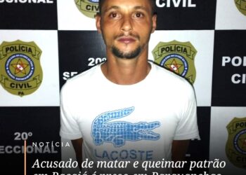 Acusado de matar e queimar patrão em Pacajá é preso em Parauapebas