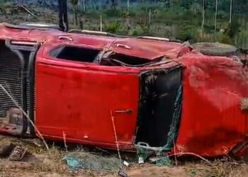 Vereador de Altamira sofre acidente de trânsito na região do Assurini, mas não corre risco de morte