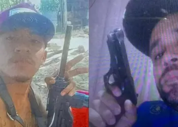 A imagem mostra os suspeitos mortos na ação policial. (Foto: Reprodução | Redes sociais)