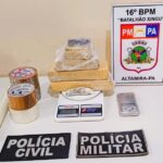 Homem é preso com drogas após perseguição policial em Altamira, no Pará