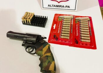Altamira: Homem acusado de violência doméstica é preso com arma e munições ilegais