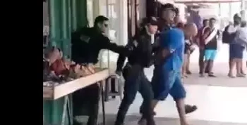 Polícia Militar prende em flagrante, Francilber Dias, de 37 anos, na tarde desta terça-feira (12/11) em Itaituba no Pará (Reprodução / Redes Sociais)