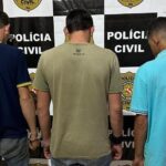 Polícia Civil prende trio que invadiu casa e roubou R$ 3 mil reais, em Novo Progresso