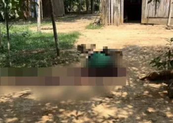 Vítima encontrada morta. (Foto: Debate Carajás)