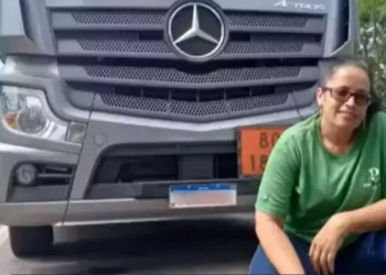 Andreia Maria de Sousa transportava ácido sulfúrico e passaria pelo Estado do Pará. (Reprodução Redes Sociais)