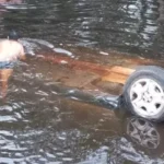 Duas pessoas morrem após carro cair em rio na cidade de Colares