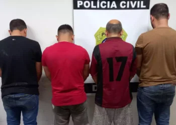 Polícia Civil prendeu e desarticulou quadrilha de roubo de cargas que deu prejuízo de mais de R$ 1 milhão. (Divulgação Polícia Civil)