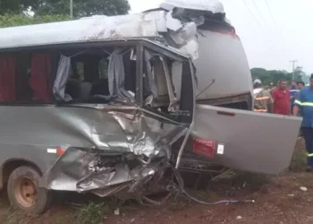 Acidente de trânsito em Canaã dos Carajás (Foto: Redes Sociais)