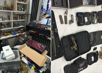 A Operação Flygold II visa combater organizações criminosas especializadas em realizar o transporte ilegal de ouro extraído de terras indígenas. Crédito: Divulgação/PF