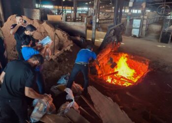 Polícia incinera quase 200 Kg de drogas em Altamira