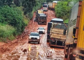 Chuva agrava condições da BR-230 entre Medicilândia e Uruará (PA)