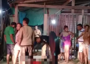 Vítima morta a tiros em Portel. (Foto: Redes Sociais)