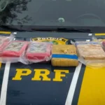 PRF apreende seis quilos de maconha e prende dois homens na BR-230