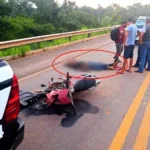 Motociclista morre em acidente na BR-230 em Novo Repartimento