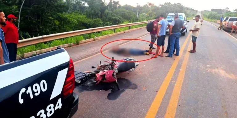 Motociclista morre em acidente na BR-230 em Novo Repartimento. (Reprodução)