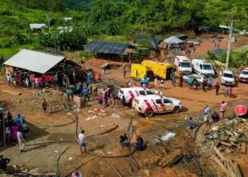 Novos desmoronamentos foram registrados durante o resgate de garimpeiros soterrados em mina no Pará