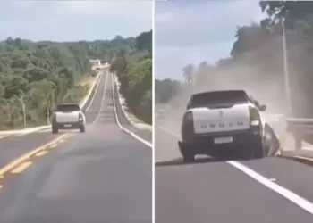 Acidente aconteceu na tarde da última terça-feira, 28 (Reprodução / Redes sociais)