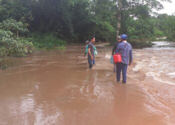 Chuvas intensas provocam isolamento de comunidade rural em Anapu, no Pará
