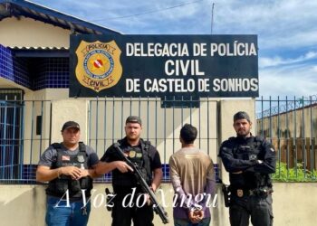 Altamira: Homem é preso em Castelo de Sonhos acusado de abusar da enteada de 14 anos