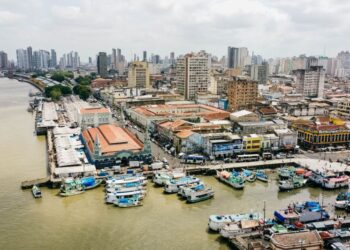 Alvorada Cabana no mais conhecido cartão postal de Belém, o Ver-o-Peso / Foto: Agência Pará