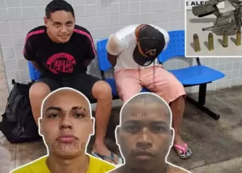 Ainda segundo a polícia, ambos possuem um extenso histórico criminal. (Reprodução/ site O Impacto)