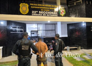 Operação conjunta das policias prende suspeito de roubo de motos e tráfico de drogas em Altamira (PA)