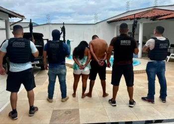 Polícia prende casal que ocupa cargo de liderança em uma facção criminosa