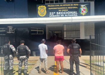 Dupla é presa por estupro de vulnerável em Vitória do Xingu, no PA