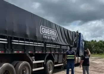 Agentes da Sefa durante a fiscalização na última sexta (4) (Divulgação)