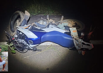 Vanildo pode ter perdido o controle da moto e caído em uma curva / Fotos: Divulgação